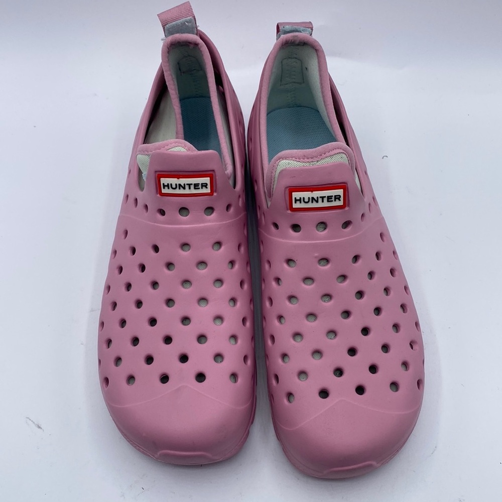 HUNTER. Water shoe / sandal with removable foam‎ liner.
Pink.